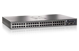 LevelOne POH-2450 network switch Black
