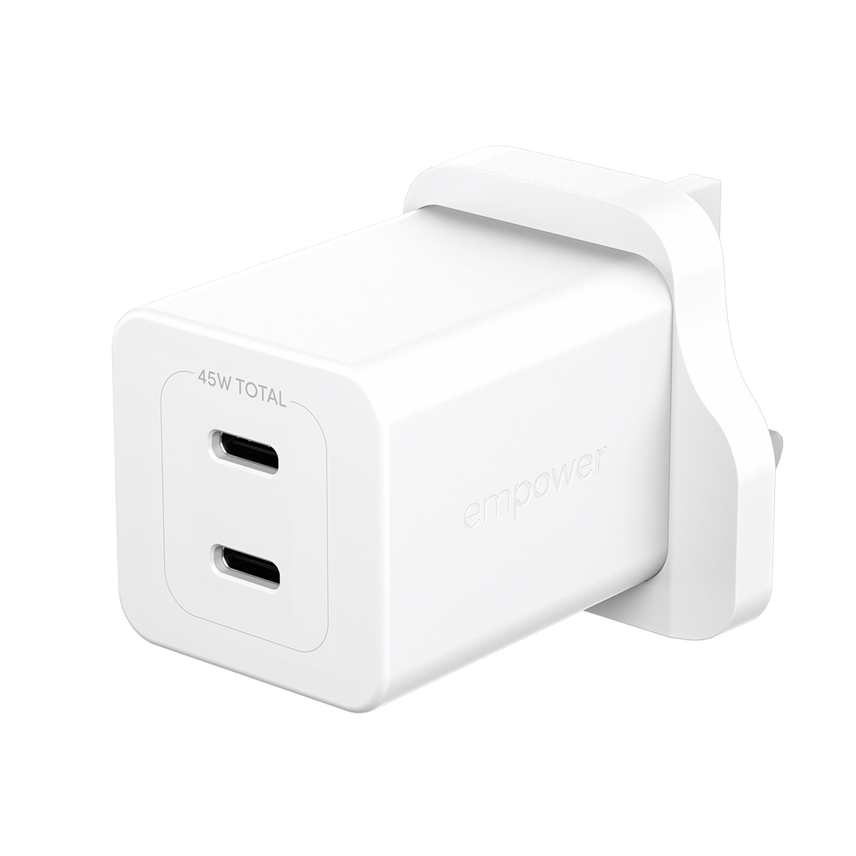 PANZERGLASS TURBO DUAL CHARGER GRAND PRIX 2 X USB-C 45W SILVER