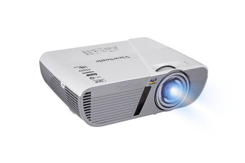 Viewsonic PJD5553LWS data projector Short throw projector 3000 ANSI lumens DLP WXGA (1280x800) 3D Silver – image 3