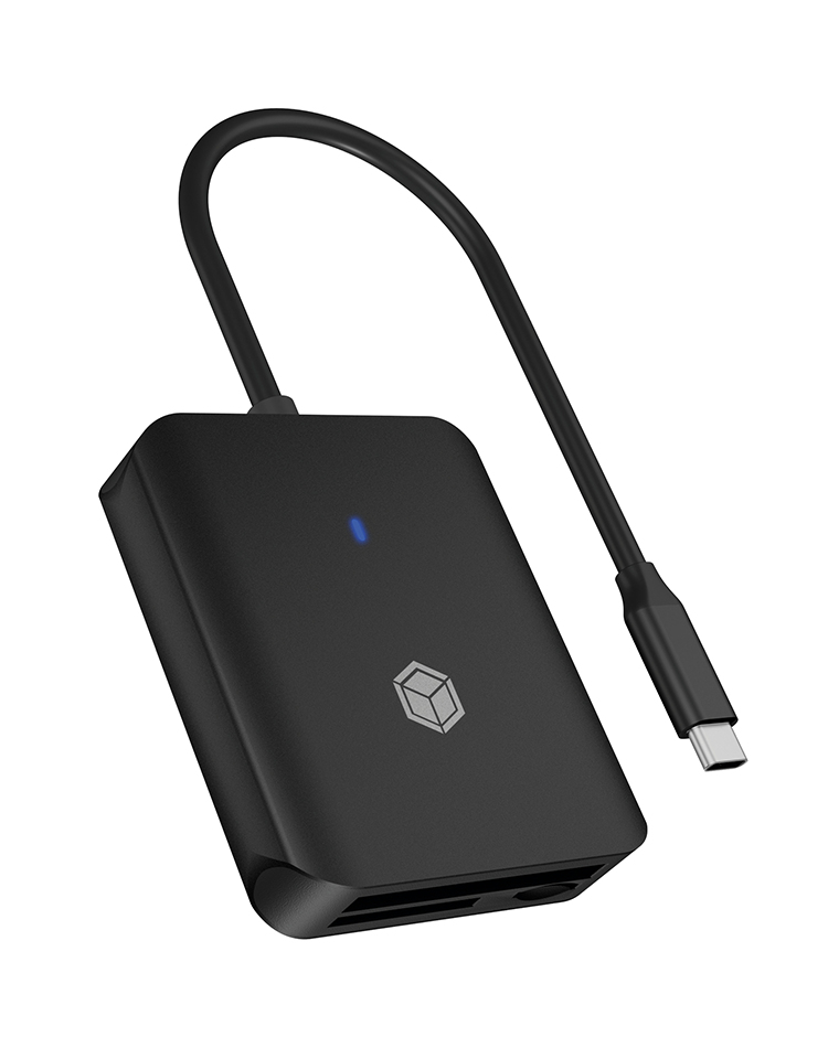 ICY BOX IB-CR403-C3 card reader USB 3.2 Gen 1 (3.1 Gen 1) Type-C Black – image 5