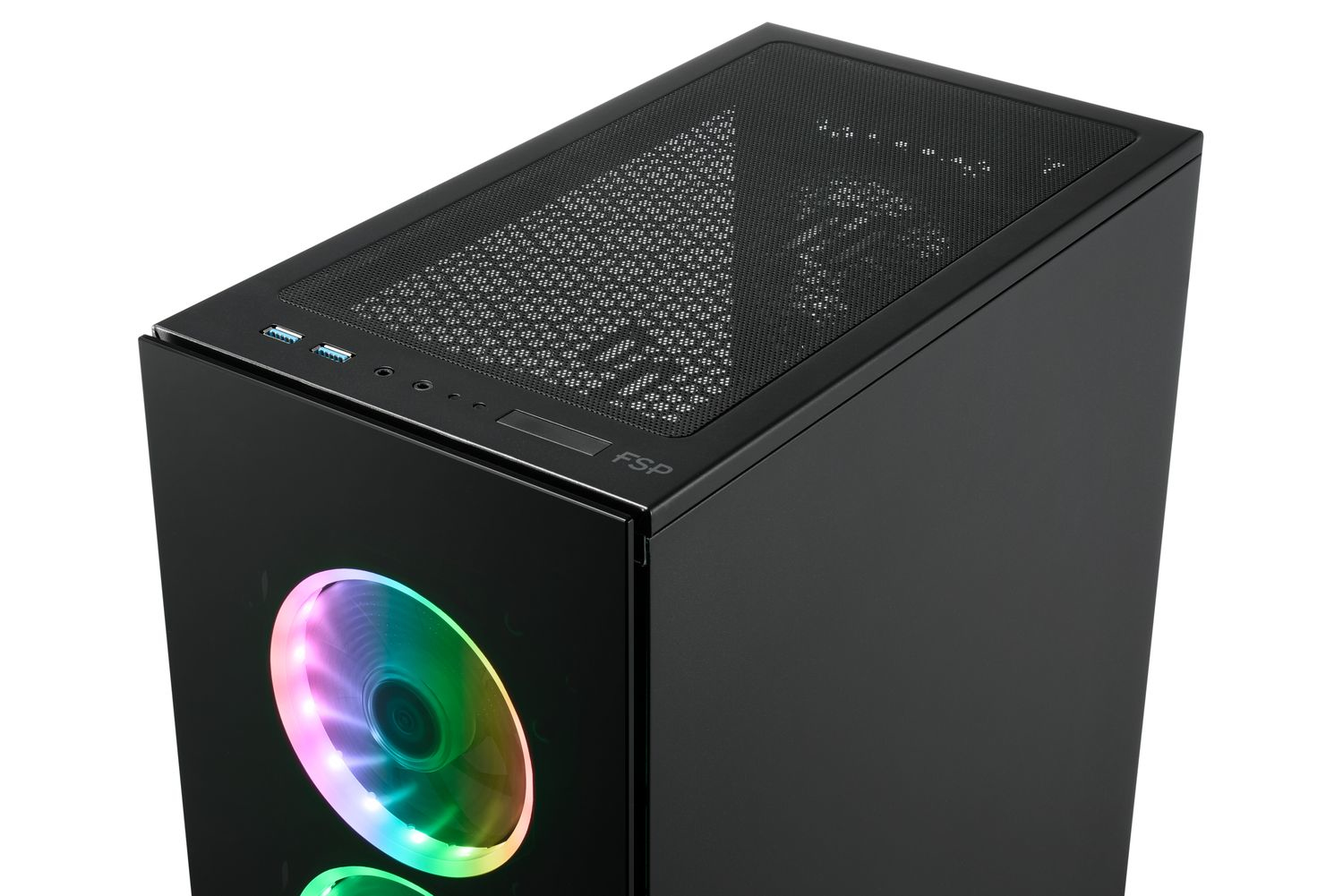FSP CMT340 Midi Tower Black – image 3