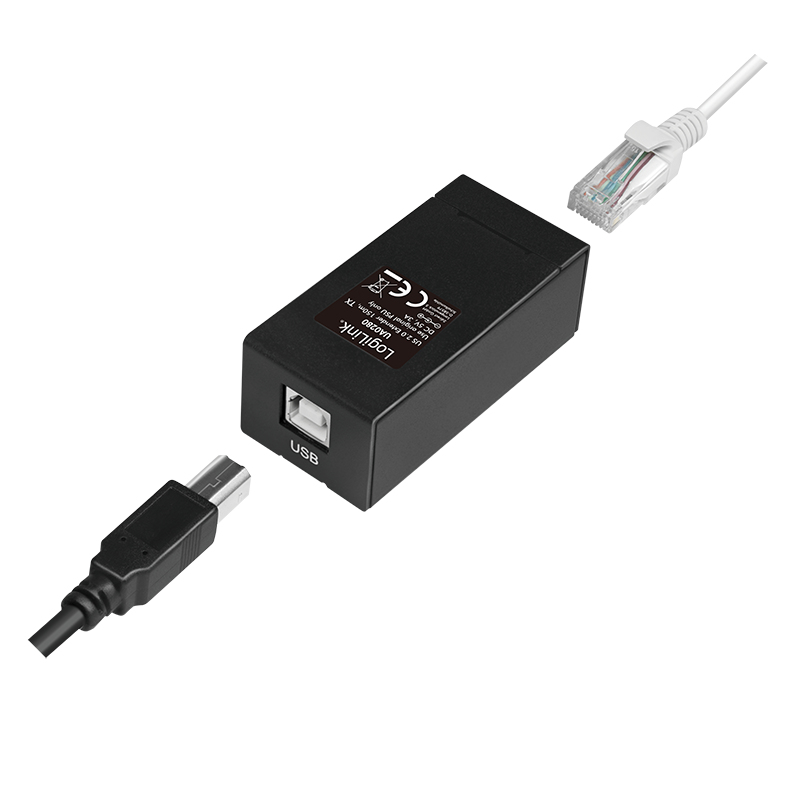 LogiLink UA0280 network extender Network transmitter & receiver Black – image 2