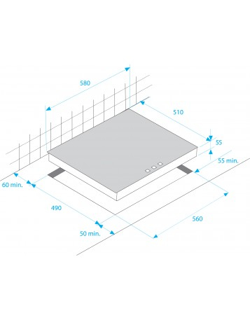 Beko HIPI64500T hob Black Built-in Zone induction hob 4 zone(s) – image 3