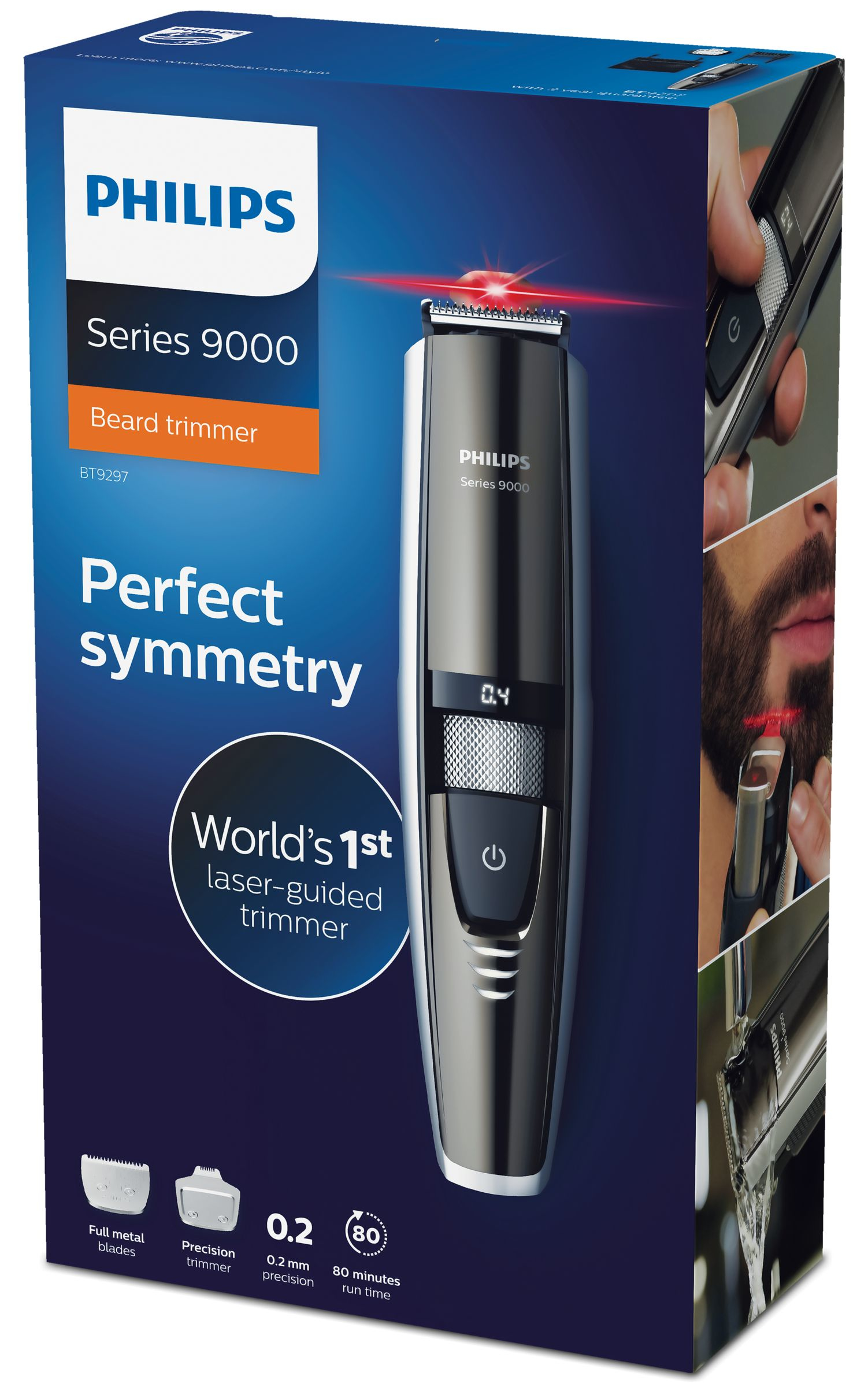 Philips BEARDTRIMMER Series 9000 Beard trimmer BT9297/15 – image 2