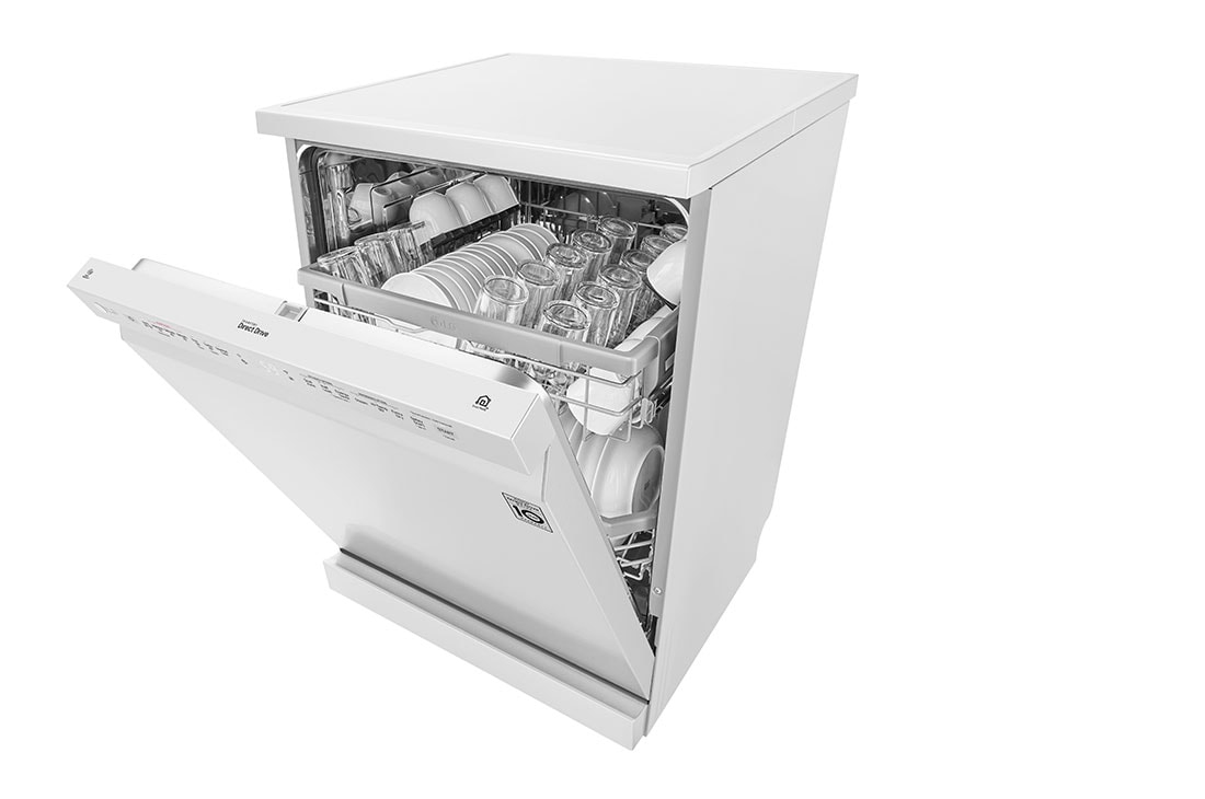 LG DF222FWS dishwasher Freestanding 14 place settings – image 4