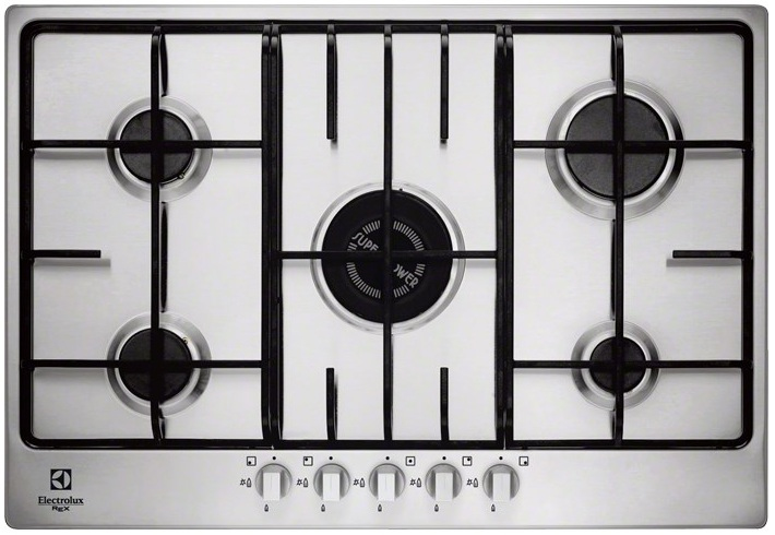 Electrolux PQX750MV hob Stainless steel Built-in Gas 5 zone(s)