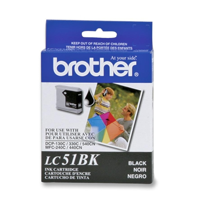 Brother LC51BKS ink cartridge 1 pc(s) Original Black