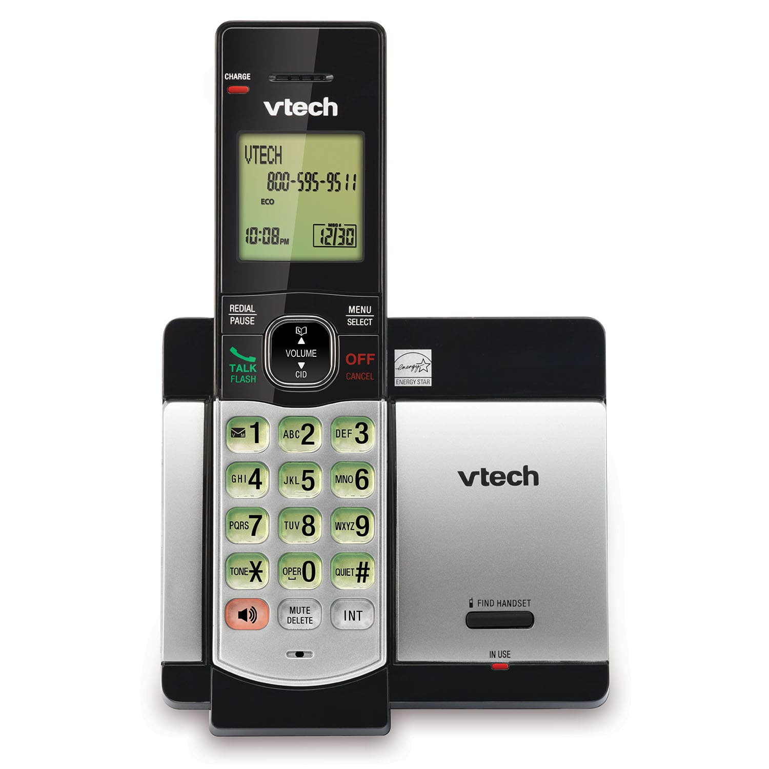 VTech CS5119 telephone DECT telephone Caller ID Black, Grey – image 1