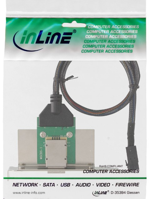 InLine 27656B interface cards/adapter Internal Mini-SAS – image 2