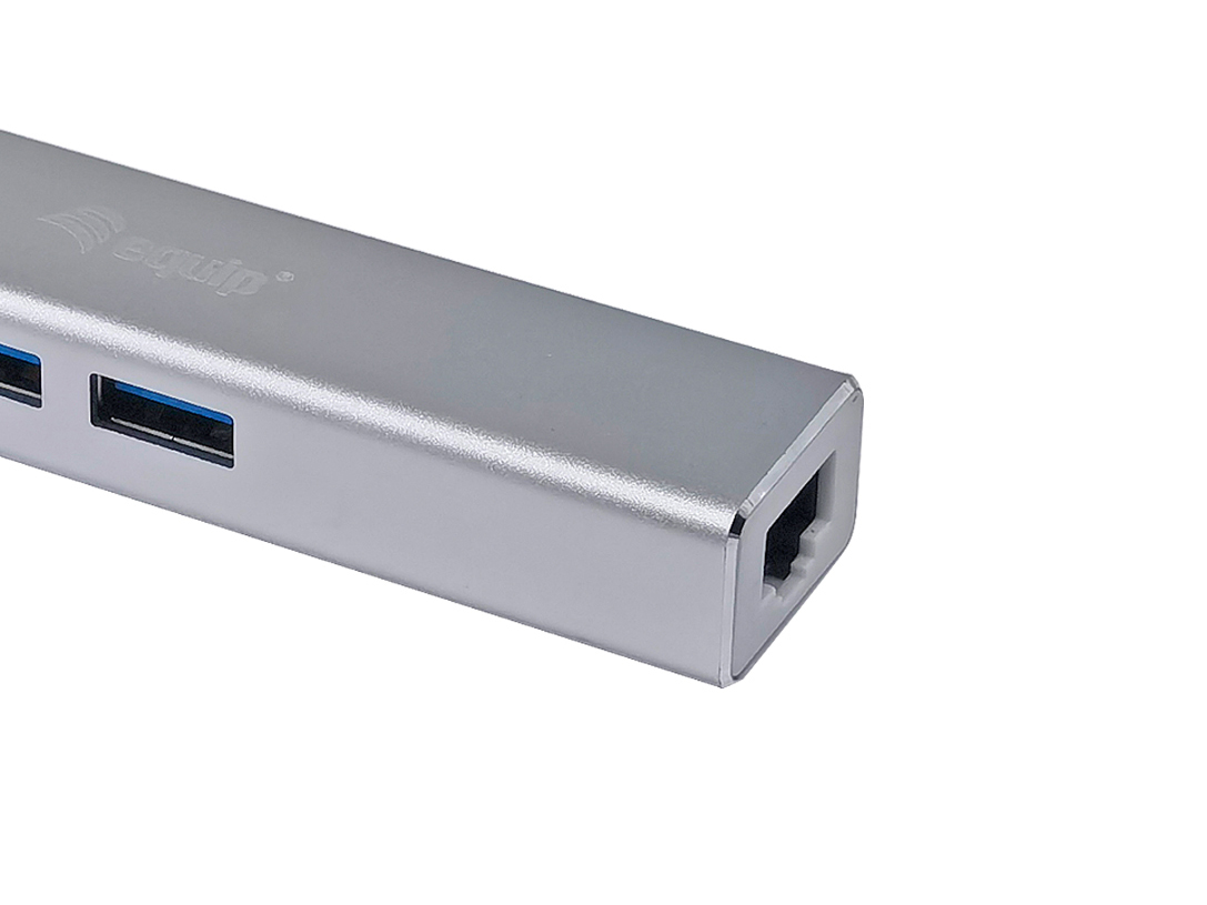 Equip USB-C to 3-port USB 3.0 Hubs with Gigabit adapter – image 5