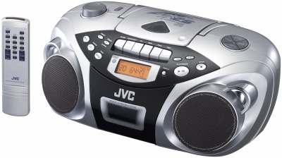 JVC RC-EX25 CD player Black, Silver Portable CD player