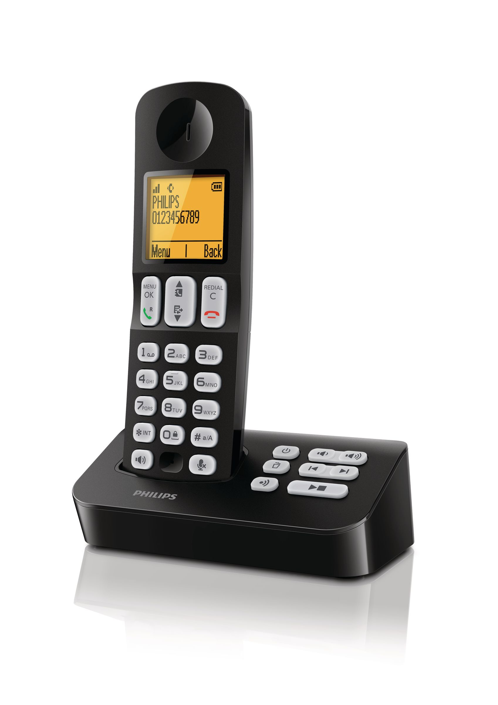 Philips B3851B/FR telephone DECT telephone Caller ID Black – image 1
