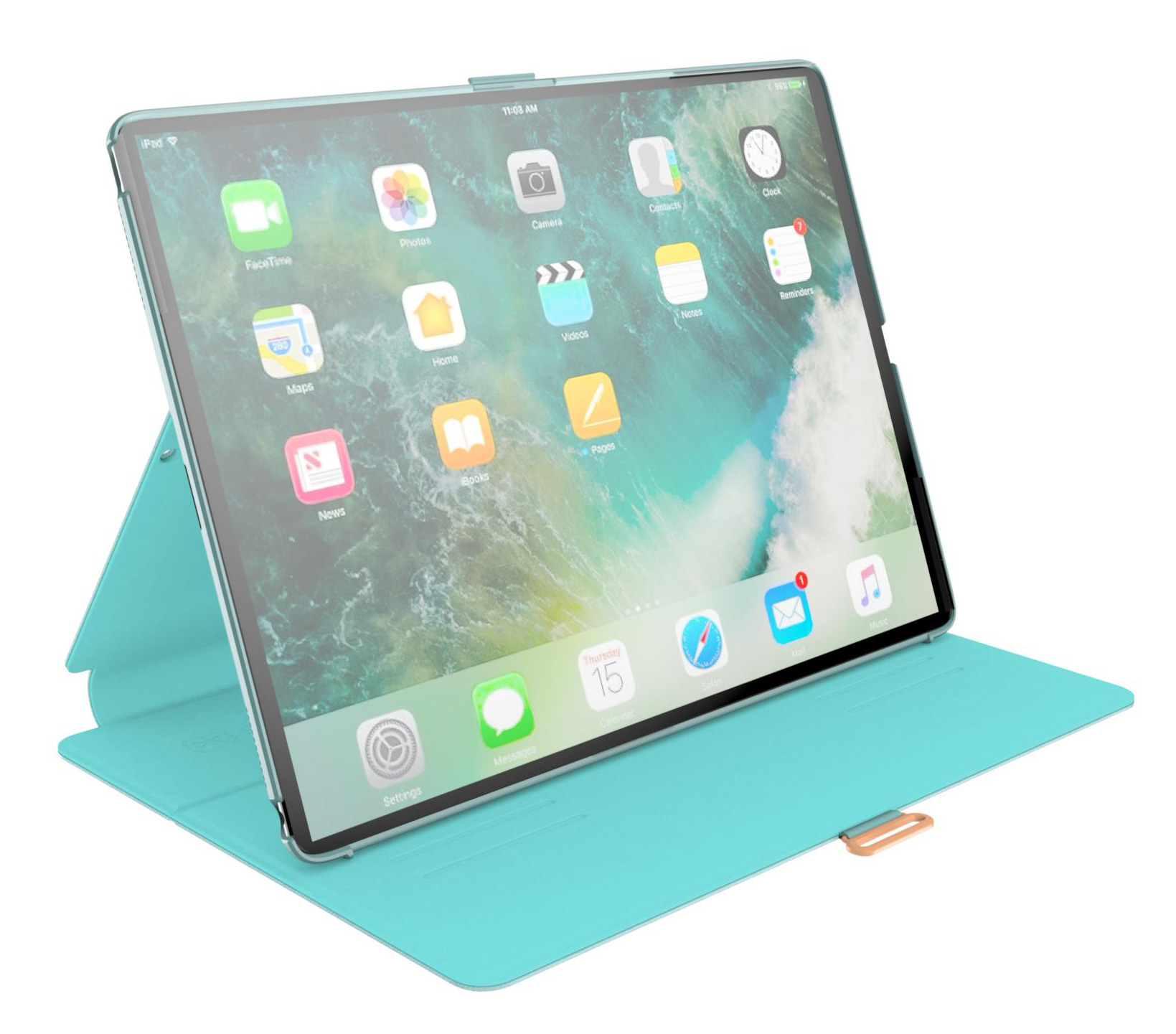 Speck Balance Folio iPad Air/Air 2/9.7 (2017)/9.7 (2018)/ iPad Pro 9.7 Surf Teal – image 2