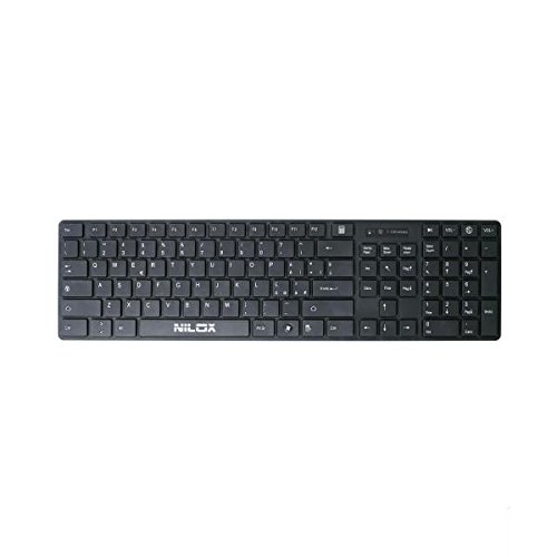 Nilox Keyboard kt40w wireless black