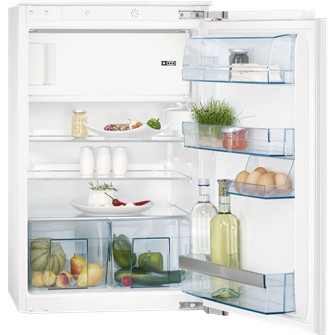 AEG SKS58840F0 combi-fridge Freestanding