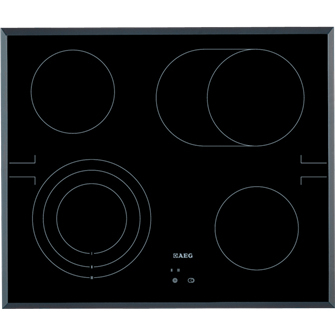 AEG HE604070FB Black Built-in Zone induction hob 4 zone(s)