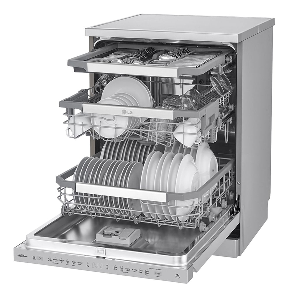 LG XD3A15NS dishwasher Freestanding 15 place settings – image 5