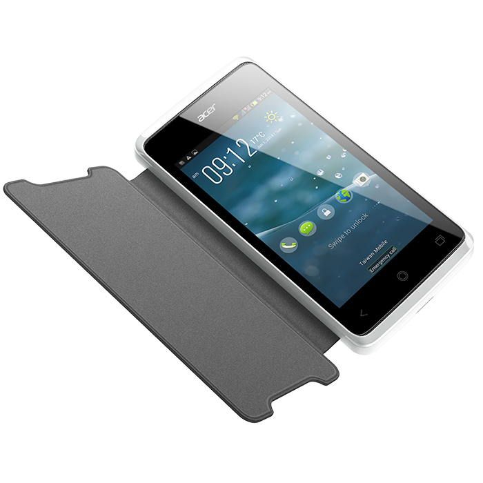 Acer Liquid Z200 Flip Cover White – image 2