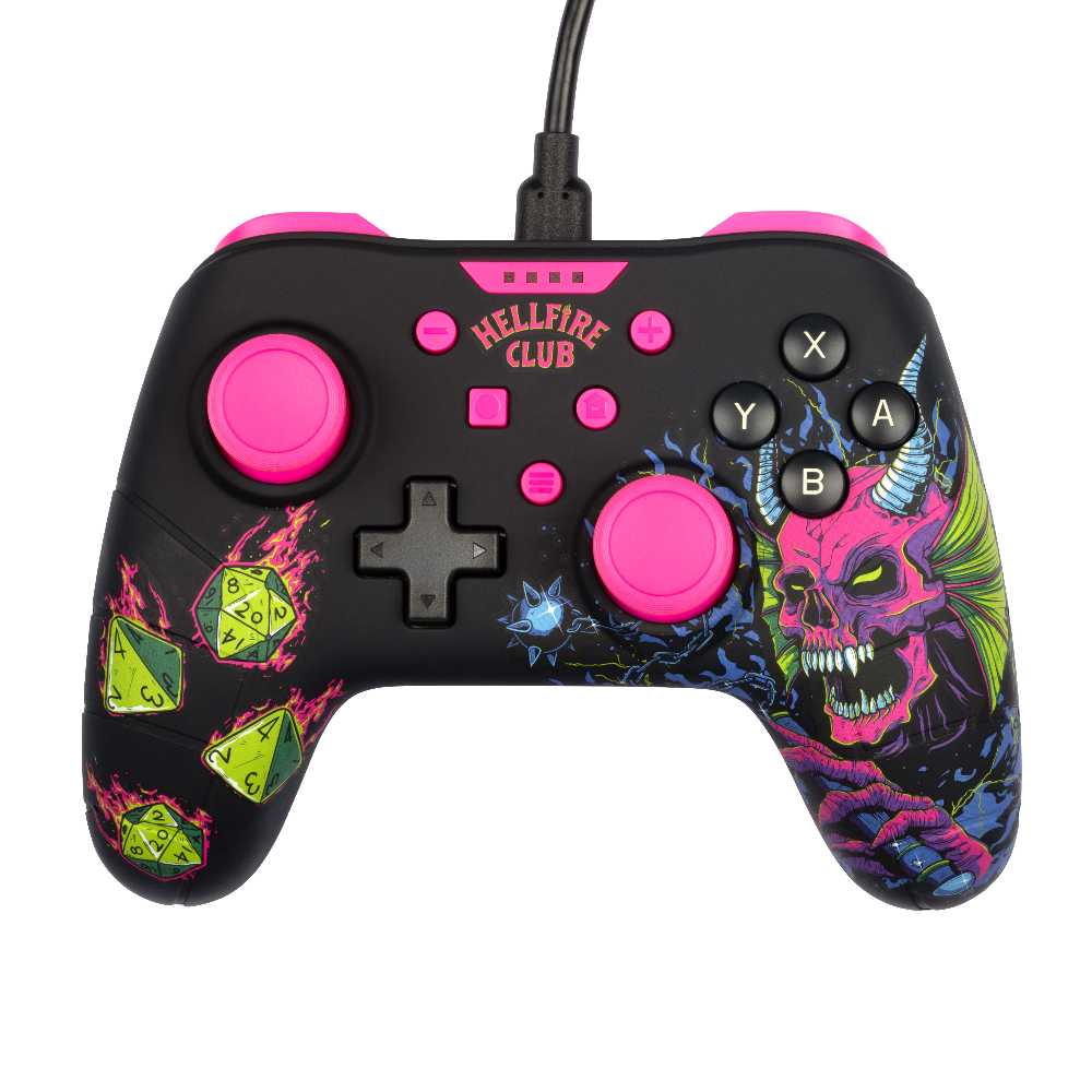 Konix 10009000011 Gaming Controller Black, Pink Gamepad Nintendo Switch – image 6