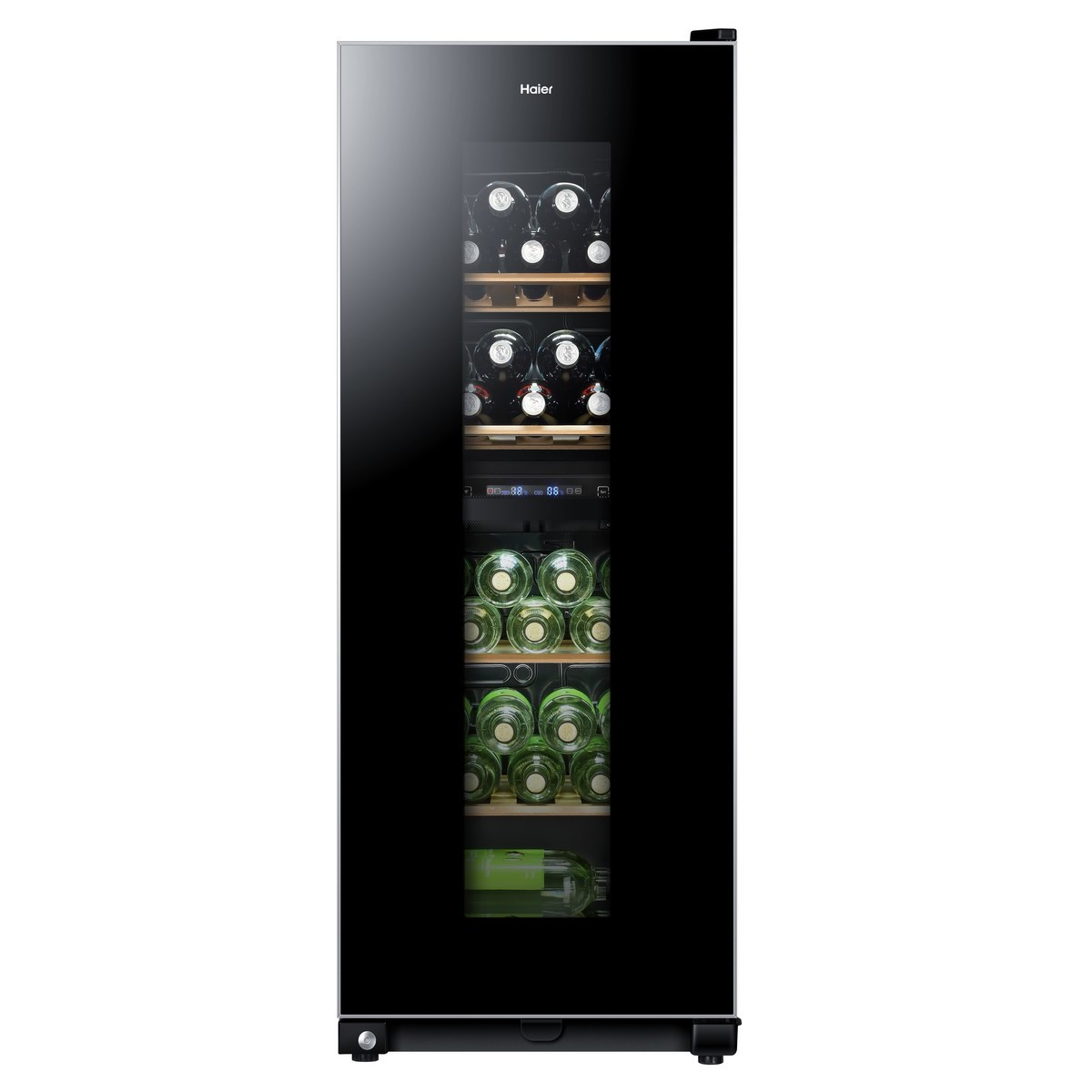 Haier WS46GDBE wine cooler Compressor wine cooler Freestanding Black 46 bottle(s)