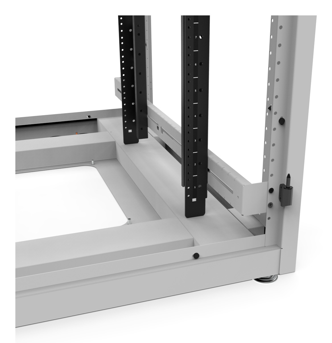 Vertiv GL840E-2936-W-1032MS rack cabinet 44U Freestanding rack White – image 4