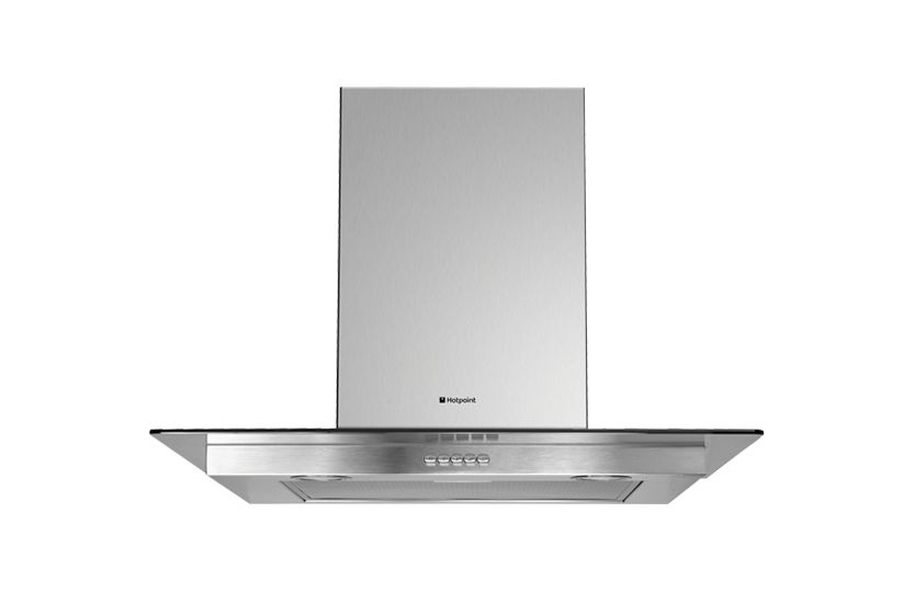 Hotpoint HD7T cooker hood Wall-mounted Stainless steel