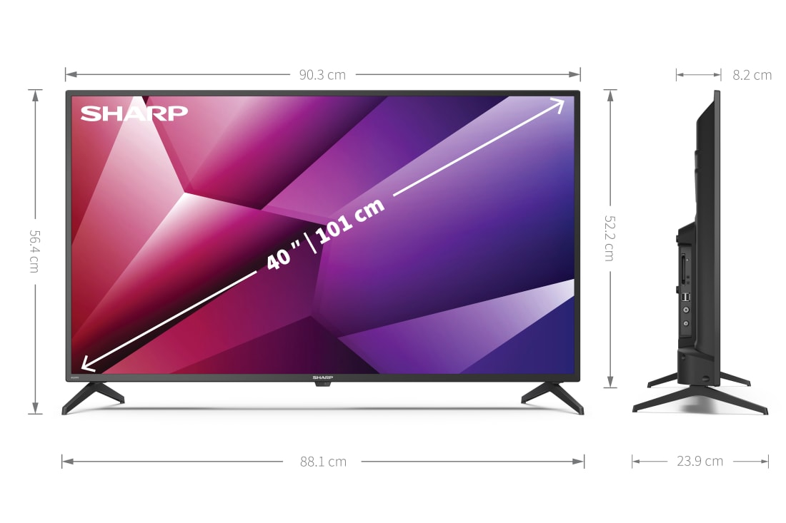Sharp 40FI2EA TV 101.6 cm (40") Full HD Smart TV Wi-Fi Black – image 8
