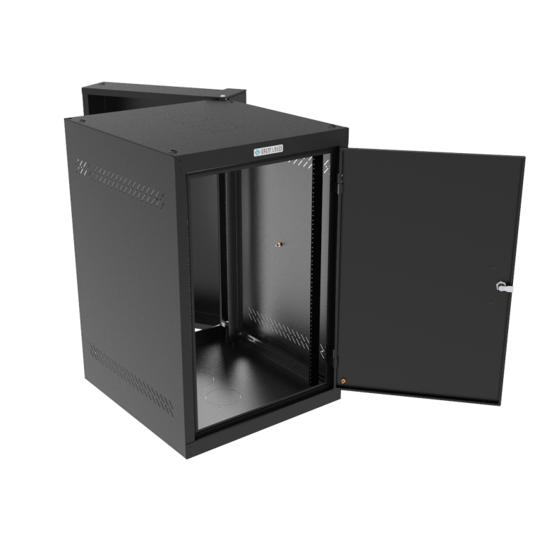 Vertiv GL36WDS-B-00 rack cabinet 18U Wall mounted rack Black – image 3