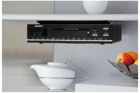 MEDION E66281 Analog FM Black MP3 playback – image 2