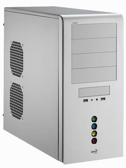 Aerocool EN52108 computer case Midi Tower Silver