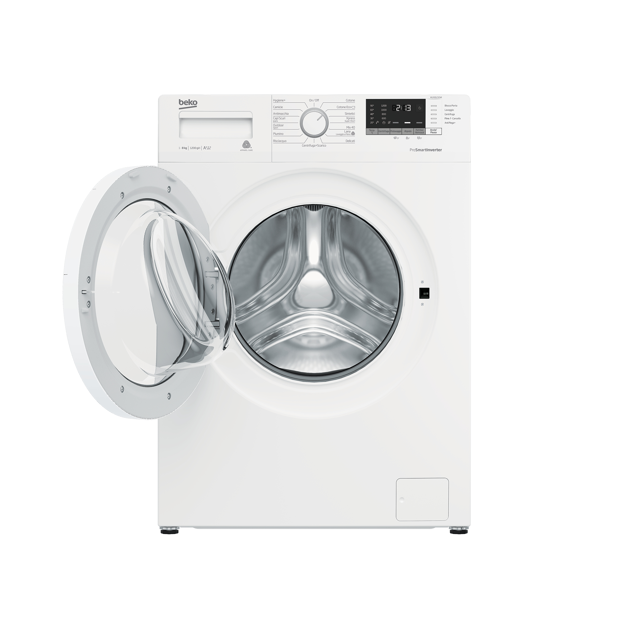 Beko WUX81232WI washing machine Front-load – image 3