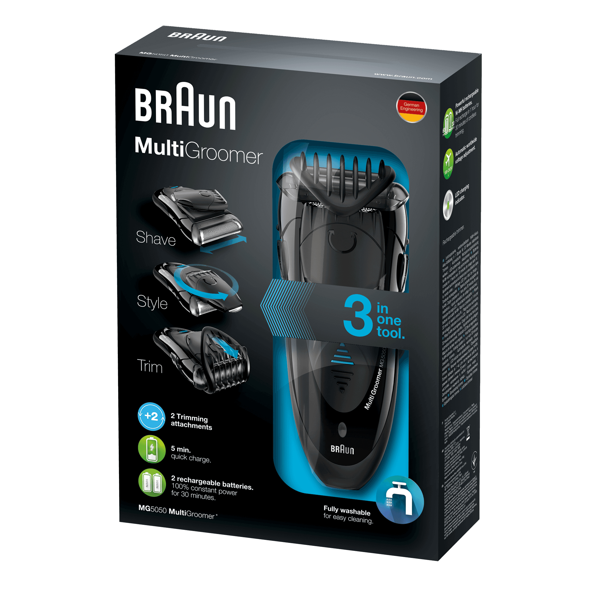 Braun Multigroomer 81519185 body groomer/shaver Black – image 3