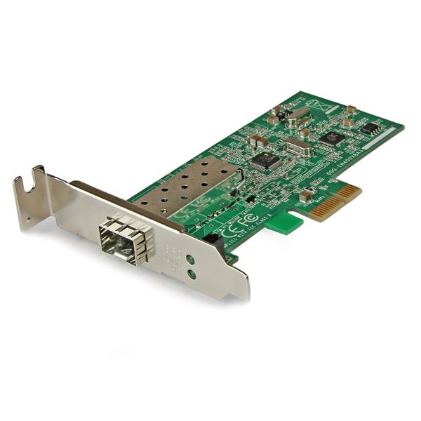 StarTech.com PCI Express 10/100 Mbps Ethernet Fiber SFP PCIe Network Card Adapter NIC – image 1