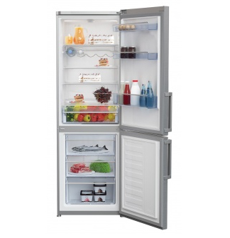 Beko CSA365KD0X fridge-freezer Freestanding Stainless steel – image 2