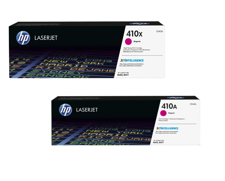HP 410A/410X Magenta Original LaserJet Toner Cartridges