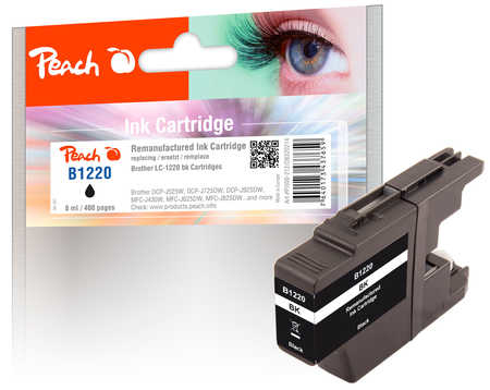 Peach 320214 ink cartridge 1 pc(s) Compatible Standard Yield Black