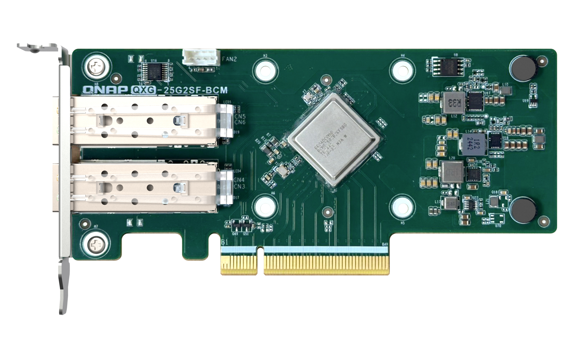 QNAP QXG-25G2SF-BCM network card Internal Fiber 25000 Mbit/s – image 6