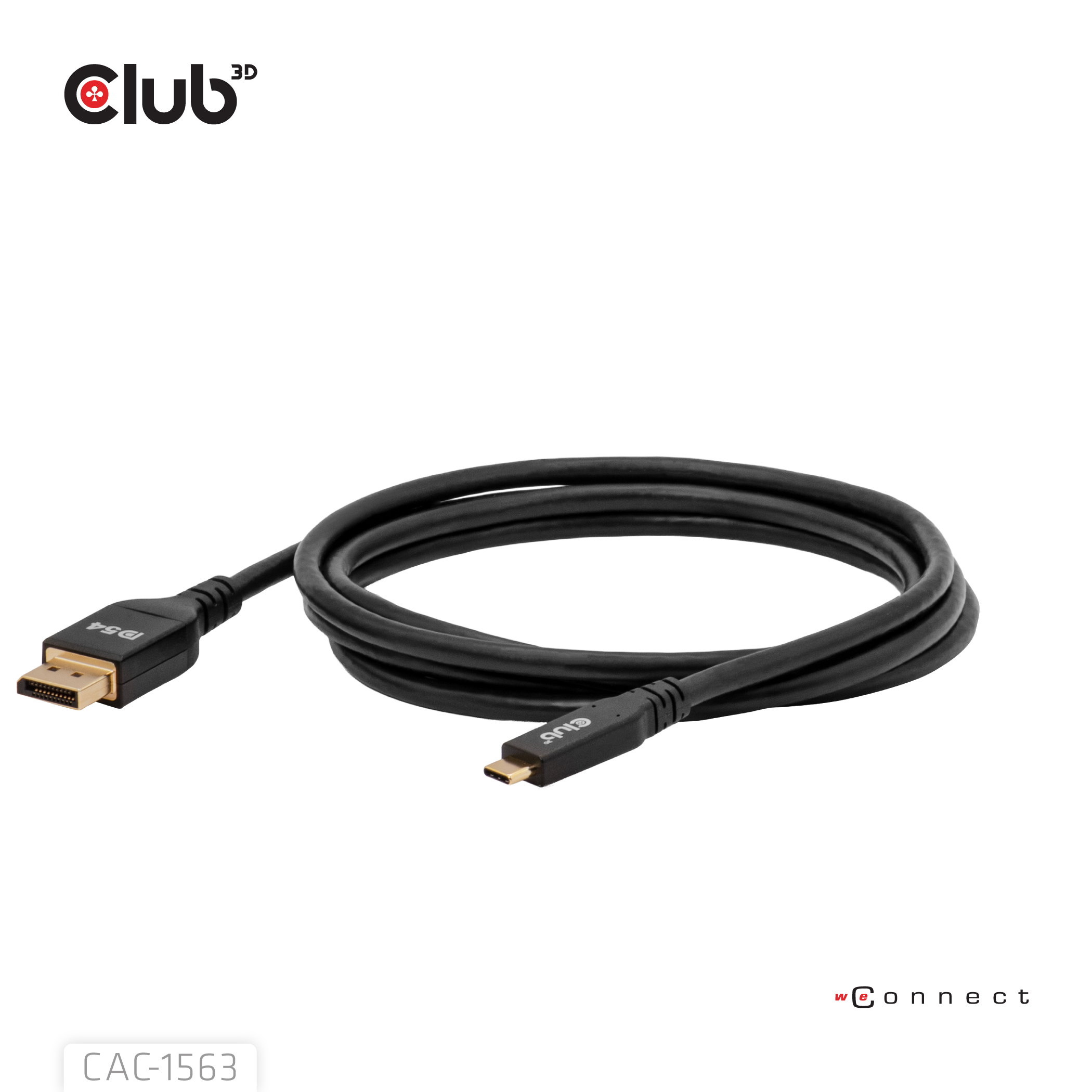 Resim CLUB3D CAC-1563 DisplayPort Kablo Adaptörü 2m Erkek