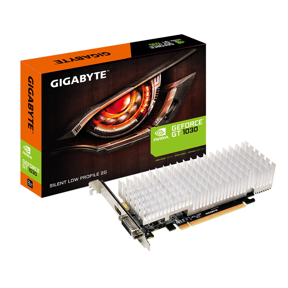 GIGABYTE GT 1030 Silent Low Profile 2G