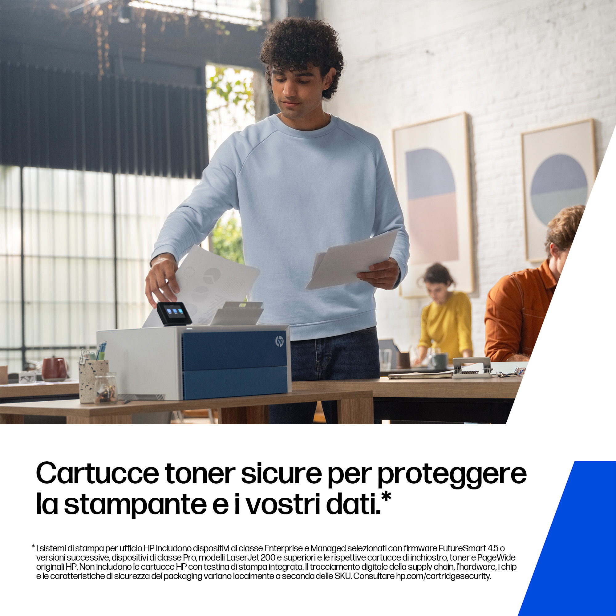 Cartuccia toner originale ciano LaserJet HP 213A - Miniatura 5