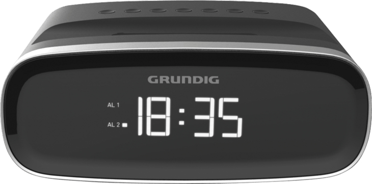 Grundig SCN130 radio Clock Digital Black – image 1