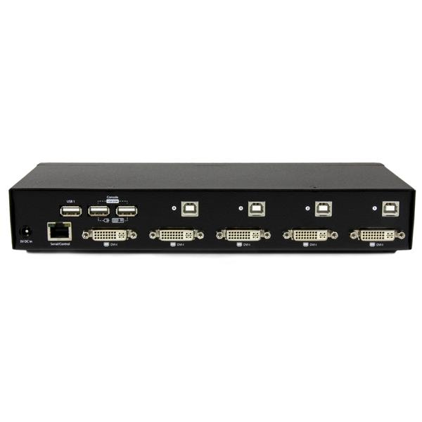 StarTech.com 4 Port USB DVI KVM Switch with DDM Fast Switching Technology and Cables – image 3