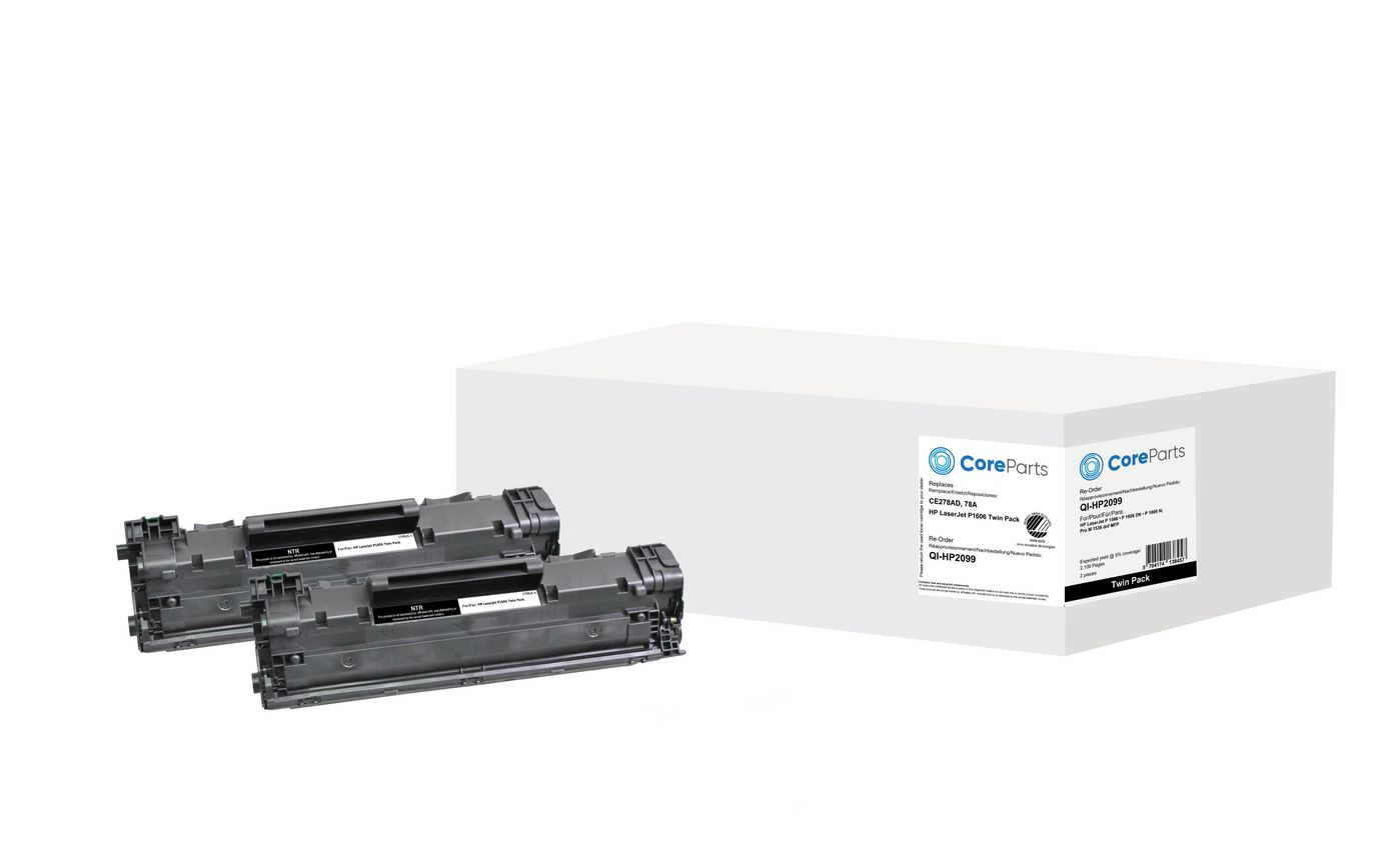 CoreParts QI-HP2099 toner cartridge 2 pc(s) Compatible Black