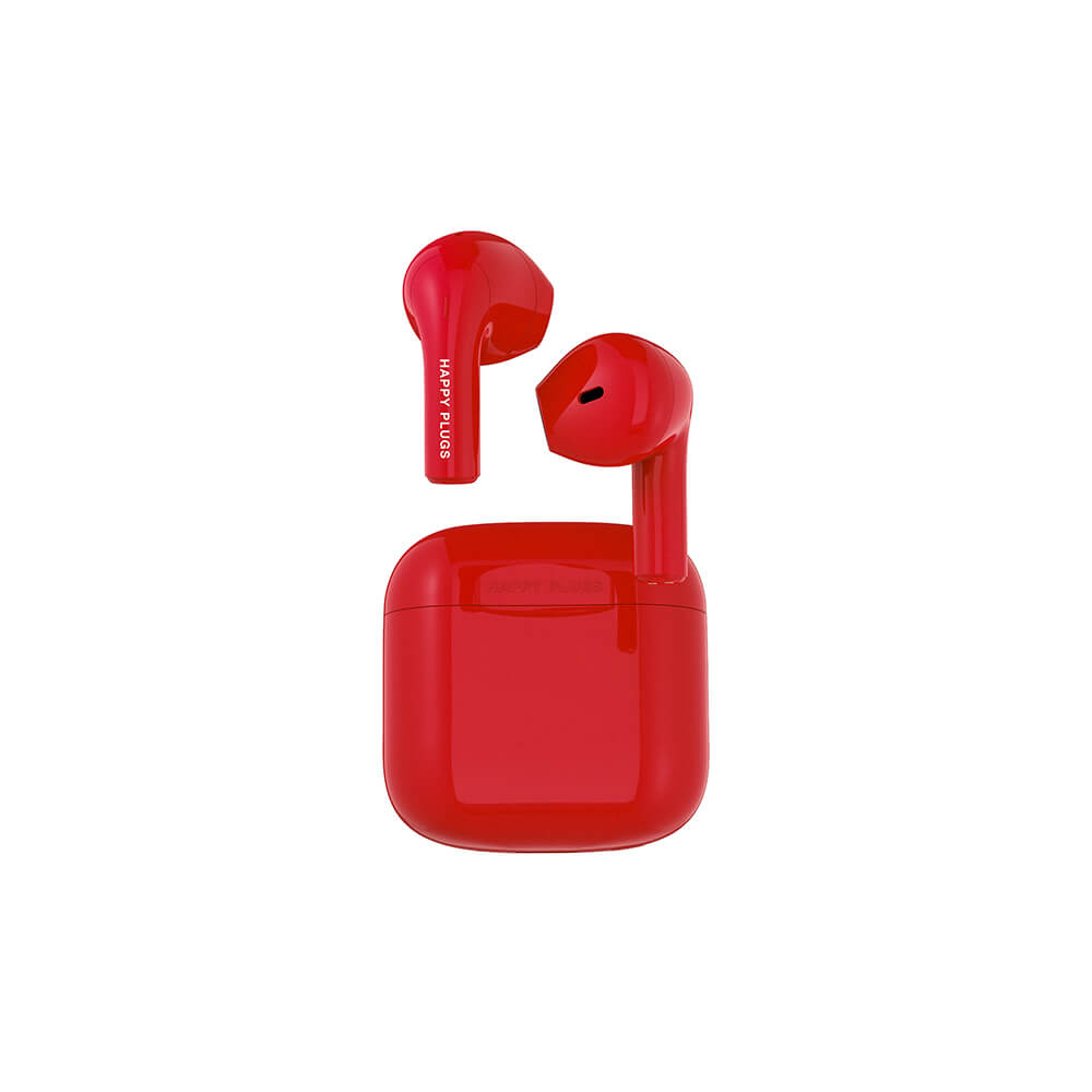 Happy Plugs JOY Headphones True Wireless Stereo (TWS) In-ear Calls/Music/Sport/Everyday Bluetooth Red image 8