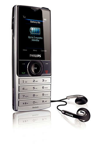 Philips Xenium CTX500GRY/00 mobile phone – image 2