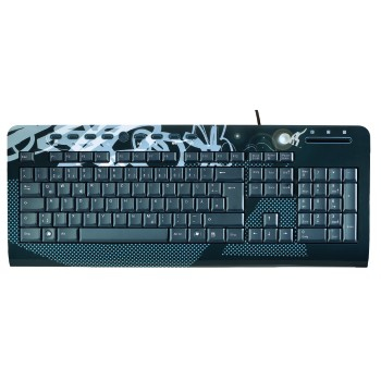 Hama Boarder keyboard USB Blue – image 2