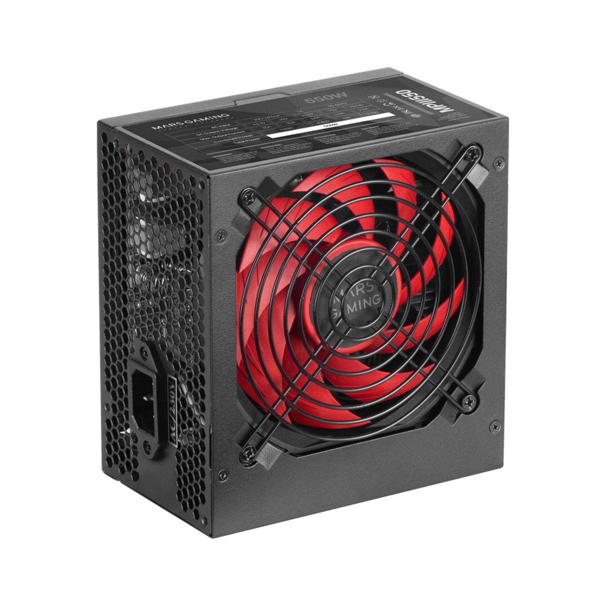 Mars Gaming MPIII550 PC Power Supply – image 5
