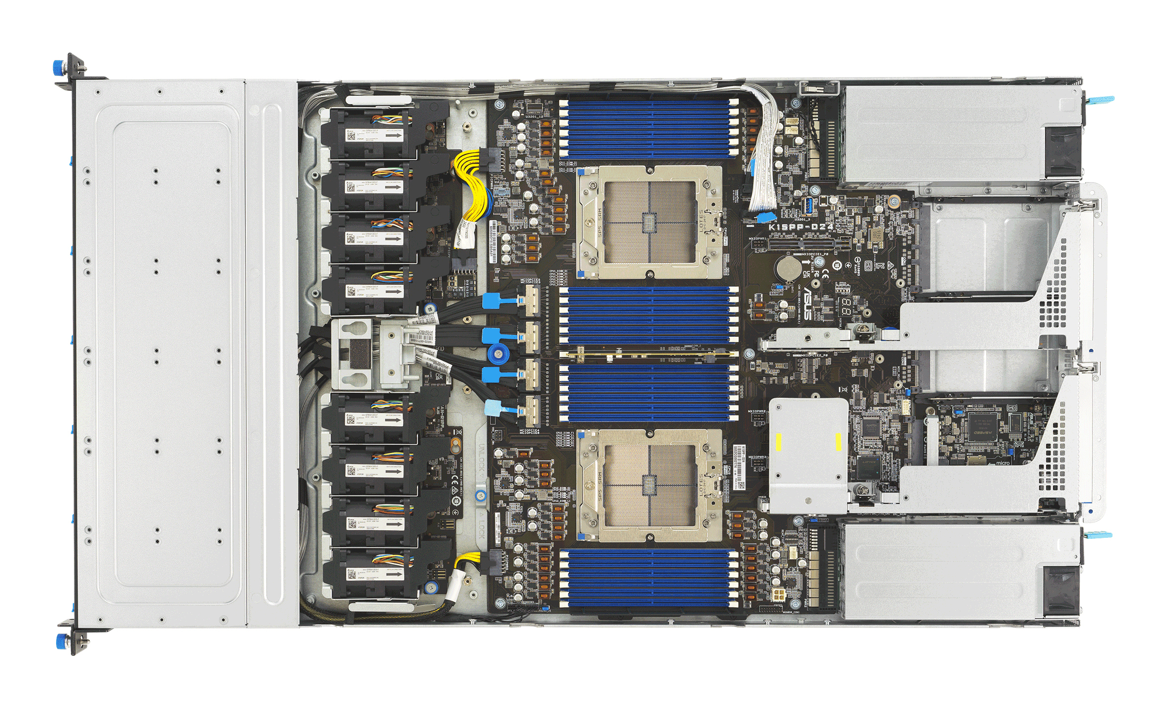 ASUS Server RS700A-E13-RS12U/2KW/12NVMe/OCP Server