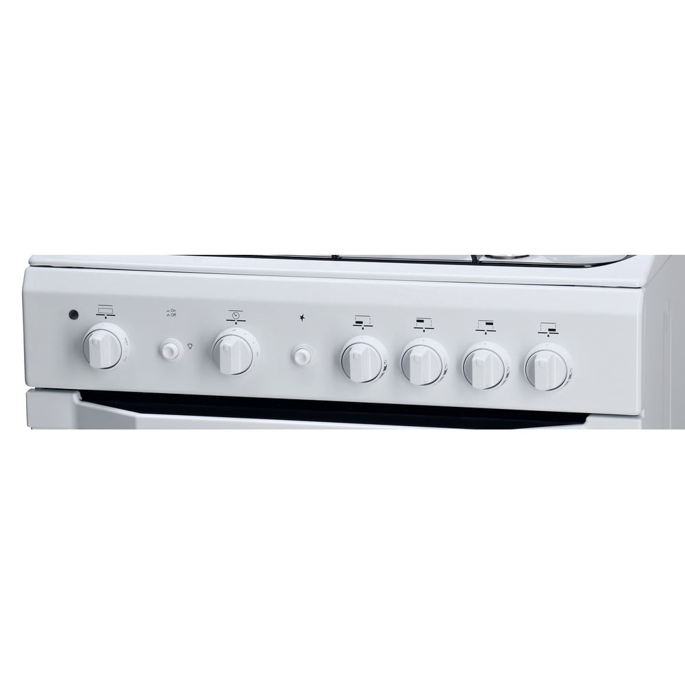 Indesit I6GG1F(W)/I Freestanding cooker Natural gas Gas White – image 2