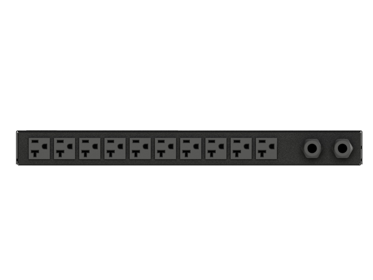 Vertiv Geist AN01X1R0-10S203-2ST5ST5A011-D power distribution unit (PDU) 10 AC outlet(s) 0U Black – image 2